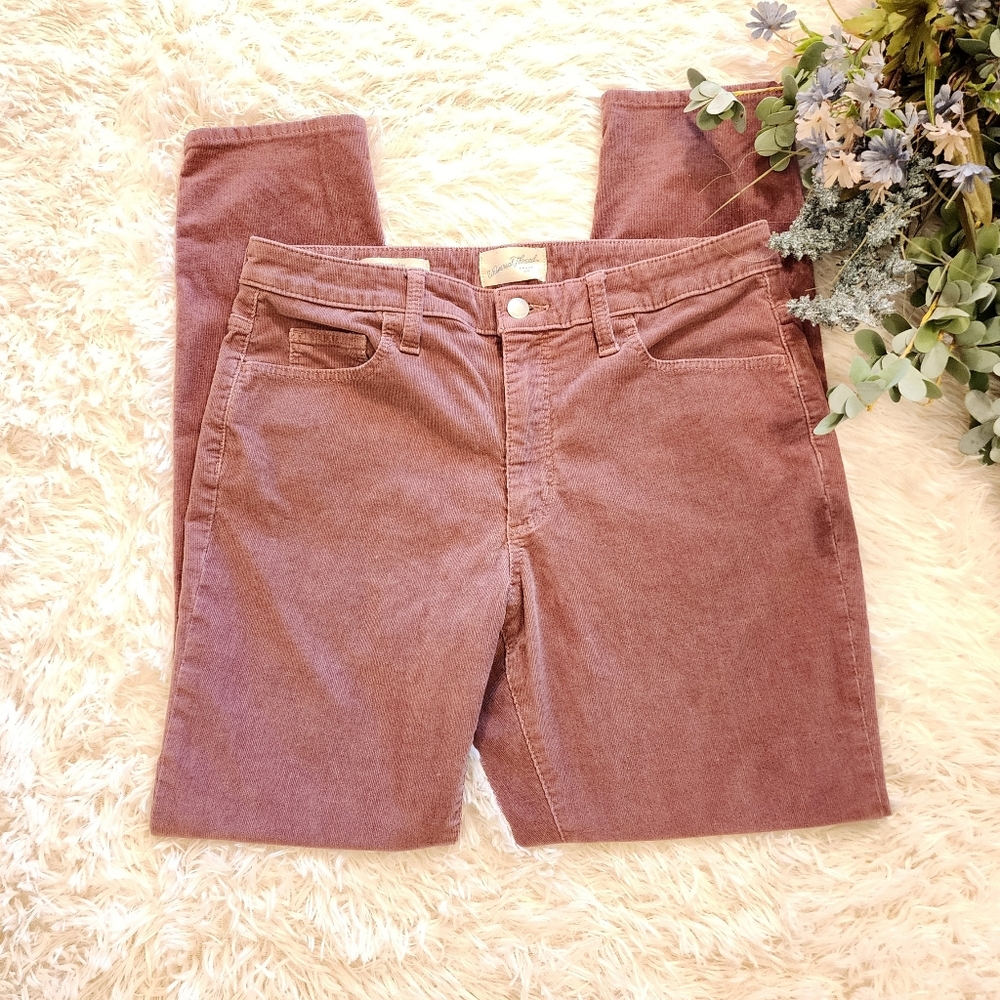 Universal Thread Women's High Rise Skinny Corduroy Pants Size 8